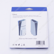 Vertical Base Stand Metal Bracket Holder for PS5 and PS5 Slim Disc and Digital Edition Console Black 02