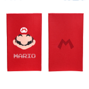 Red Protective Dust Prevent Cover Sleeve for PS5 Pro/Slim Console - Mario
