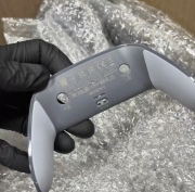 Original Anti-Sweat and Anti-Slip Rear Back Cover Case For PS5 DSE Dualsenses Edge Controller Grey 30th