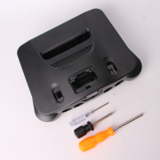 Replacement Housing Shell Case Compatible For N64 Game Console - Black
