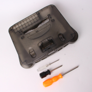 Replacement Housing Shell Case Compatible For N64 Game Console - Translucent Black