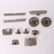 Replacement Housing Shell Case Compatible For N64 Game Console - Translucent Black 05