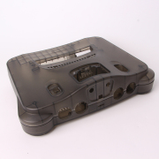 Replacement Housing Shell Case Compatible For N64 Game Console - Translucent Black 06