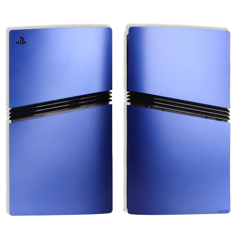 Replacement Shockproof ABS Replacement Shell Cover for Sony PS5 Pro DE System - Blue