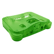 Replacement Housing Shell Case Compatible For N64 Game Console - Translucent Green