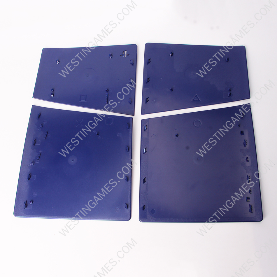 Replacement Shockproof ABS Replacement Shell Cover for Sony PS5 Pro DE System - Blue 03