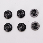 6Pcs Metal Thumbsticks Analog Joystick Replacement for PS5 Edge Controller Black 05
