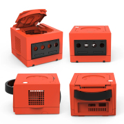 Replacement Housing Shell Case Compatible For NGC Game Console - Warm Red