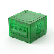 Replacement Housing Shell Case Compatible For NGC Game Console - Transparent Green