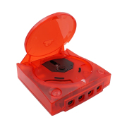 Replacement Plastic Shell Case for SEGA Dreamcast DC Retro Game Console Transparent Red