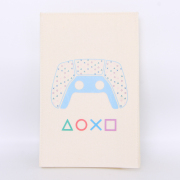 White Protective Dust Prevent Cover Sleeve for PS5 Slim Console - PS Logo Anniversary