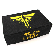 Horizontal Black Protective Dust Prevent Cover Sleeve for PS5 Console - The last of us 03