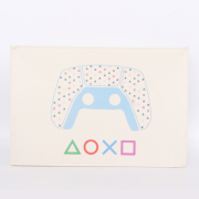 Horizontal White Protective Dust Prevent Cover Sleeve for PS5 Console - PS Logo