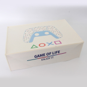 Horizontal White Protective Dust Prevent Cover Sleeve for PS5 Console - PS Logo 03