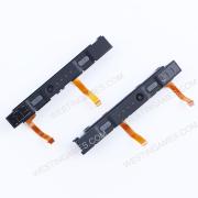 Complete Left Right Plastic Rail Assembly with Flex Cable for NS switch Joy-con Grey (Pulled)