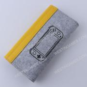 Deluxe Travel Carrying Pouch Case with clip-on strap for Switch Lite - Yellow 02