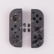 Left and Right Housing Cover Case with SL SR Button Set for Switch Joy-con Monster Hunter Grey 04