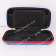Limited Red and Blue Protective Storage Hard Case Carrying Bag for Switch - Mario Pixel 03