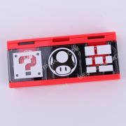 6 Slots Game Card Cartridge Push Card Case Storage Box for NS Switch Mario Theme 03