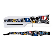 Side Dust Proof Filter Cover Dust Net And Cooling Vents Dirty Prevent mesh Horizontal for PS5 Slim Console - Console logo