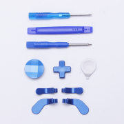 New 12Pcs Swap Thumbsticks Grips Metal Magnetic Stick Set for XBOX ONE Elite 2 Controller Full Blue 02