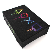 Horizontal Black Protective Dust Prevent Cover Sleeve for PS5 Console - PS Logo 05