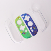 Gamepad Skin Shell Protective Transparent Split PC Case Cover for NS Switch 2 Joycon - Splatoon 02