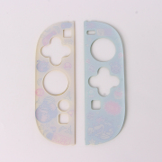 Gamepad Skin Shell Protective Transparent Split PC Case Cover for NS Switch 2 Joycon -Bowser and Donkey Kong 05