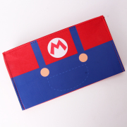 Red Protective Dust Prevent Cover Sleeve for Switch 2 Console - Mario M 02