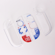 Gamepad Skin Shell Protective Transparent Split PC Case Cover for NS Switch 2 Joycon - Gundam 02