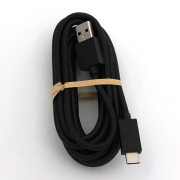 9.2Ft Long Braided Type-c USB 3.0 Data Sync Charger Cable Cord For PS5 Elite Controller