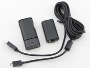 5in1 Play and Charge Rechargeable 1400mAh Battery Kit with Charger Stand for XBOX ONE Controller 02