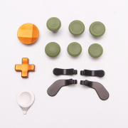 12Pcs Swap Thumbsticks Grips Metal Magnetic Stick Set for XBOX ONE Elite 2 Controller - Halo Limited 02