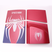 Replacement Fashion Housing Case Faceplate Cover with Vented Design for PS5 Slim HUD System - Spider man LOGO 02