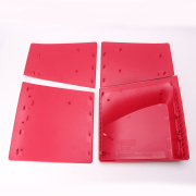 Replacement Fashion Housing Case Faceplate Cover with Vented Design for PS5 Slim HUD System - Spider man LOGO 03