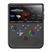 H5 Handheld Video Game Console 4000mAh 5-inch IPS Screen 64GB 20000+ Retro Games Machine Black
