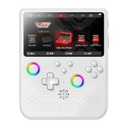 H5 Handheld Video Game Console 4000mAh 5-inch IPS Screen 64GB 20000+ Retro Games Machine White