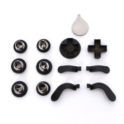 Charming Tour 12Pcs Swap Thumbsticks Grips Metal Magnetic Stick Set for XBOX ONE Elite 2 Controller - Black 06