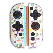 Gamepad Skin Shell Protective Transparent Split PC Case Cover for NS Switch 2 Joycon - Cartoon Story