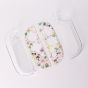 Gamepad Skin Shell Protective Transparent Split PC Case Cover for NS Switch 2 Joycon - Cartoon Story 02