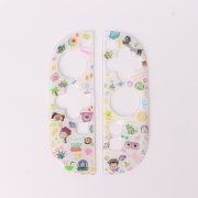 Gamepad Skin Shell Protective Transparent Split PC Case Cover for NS Switch 2 Joycon - Cartoon Story 04