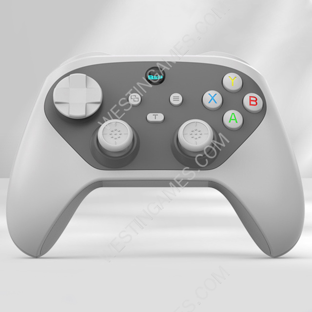 Wireless Bluetooth Game Controller with Hall Analog Turbo and Back ...